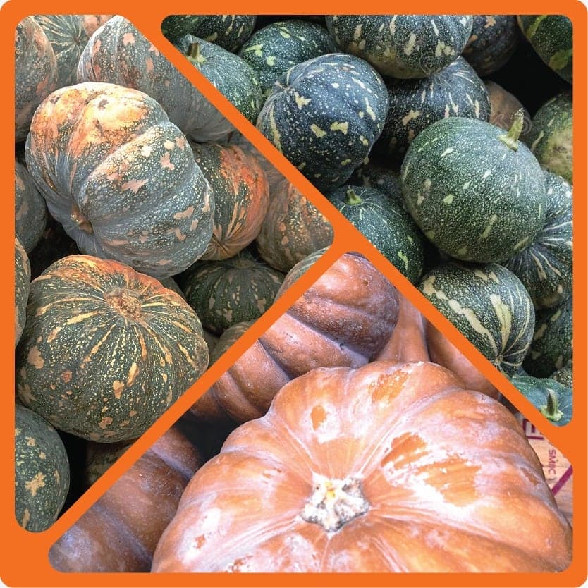 Whole pumpkins